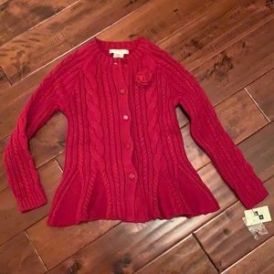 NWT Max Studio Red Sweater